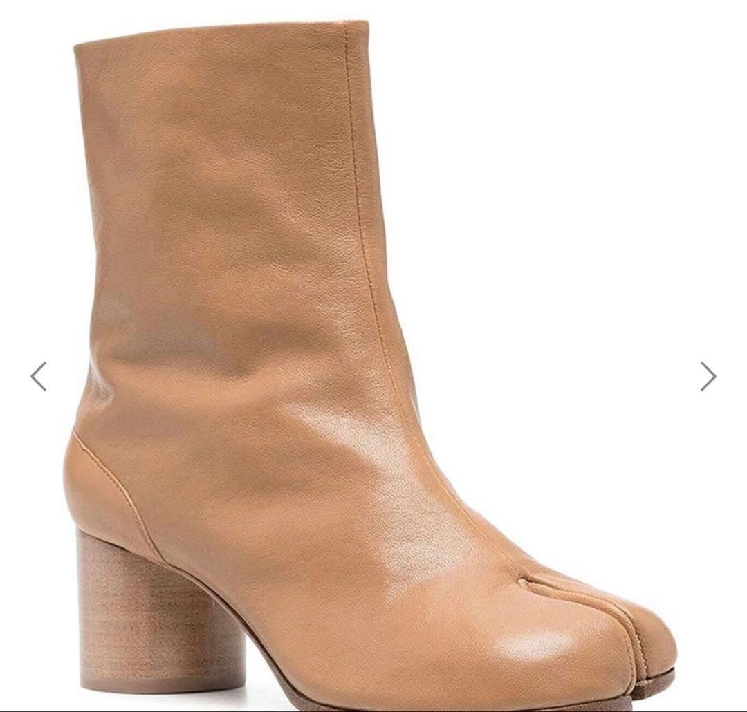 Maison Margiela ベージュ ブーツ 38 箱あり