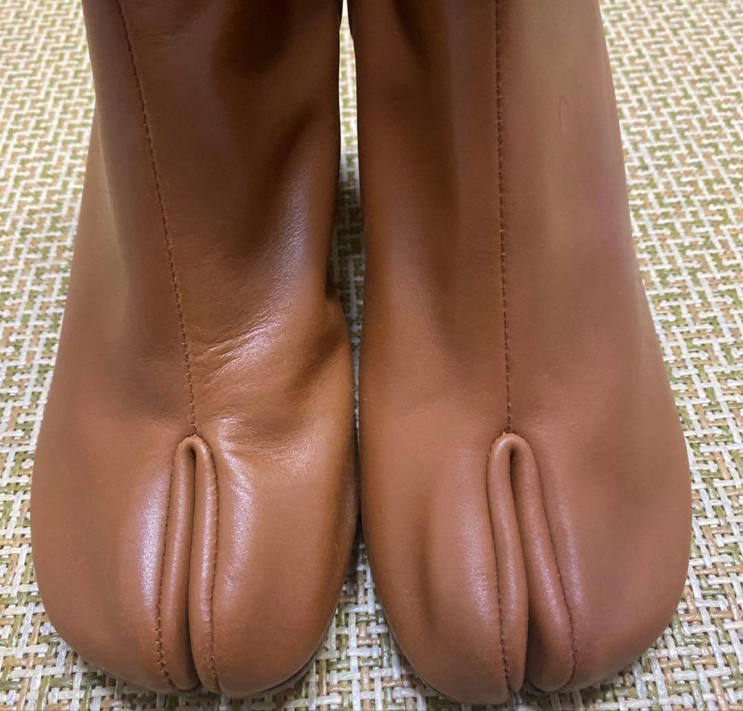 Maison Margiela ベージュ ブーツ 38 箱あり