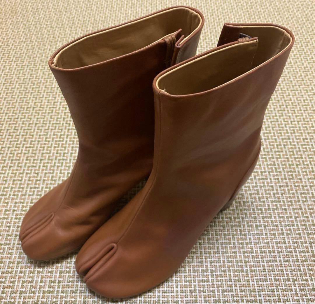 Maison Margiela ベージュ ブーツ 38 箱あり