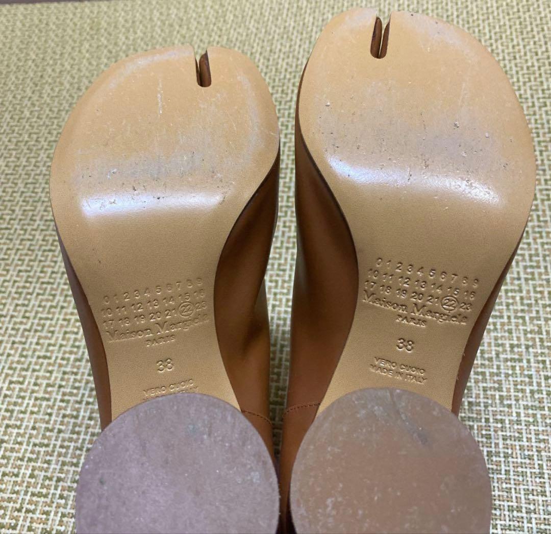 Maison Margiela ベージュ ブーツ 38 箱あり