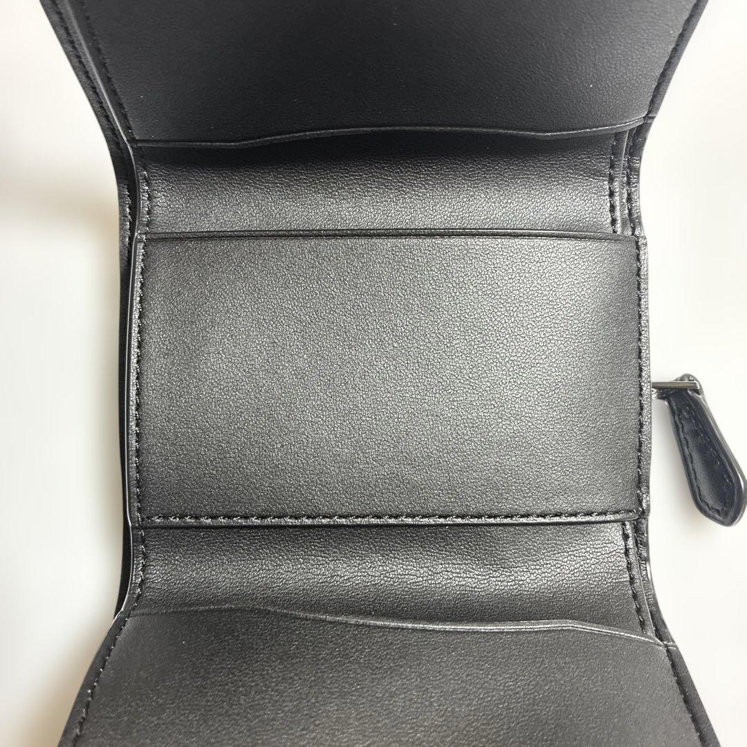 コーチ COACH マイクロウォレット 三つ折り財布 ブラック