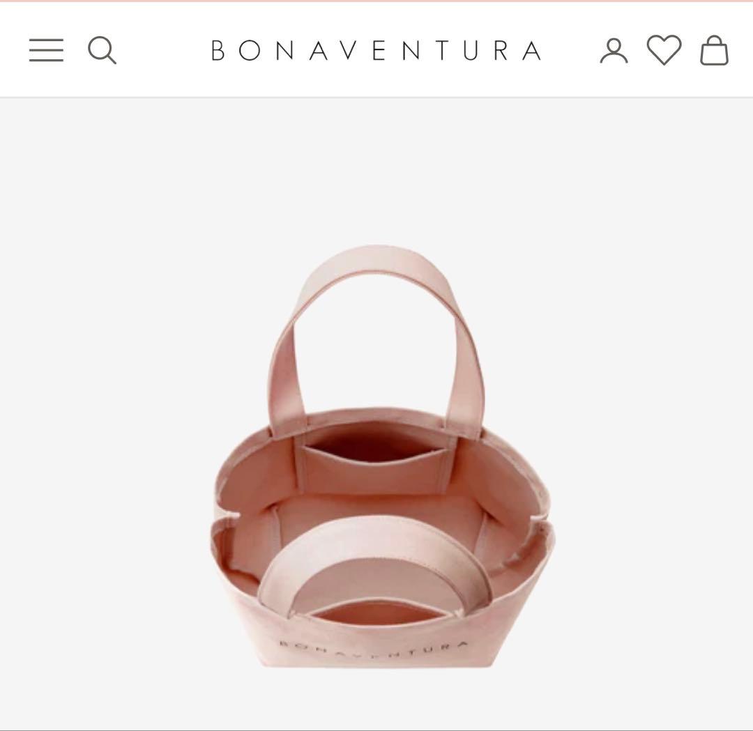 ボナベンチュラ　サクラ　トートバッグ　三つ折り財布　新品　美品