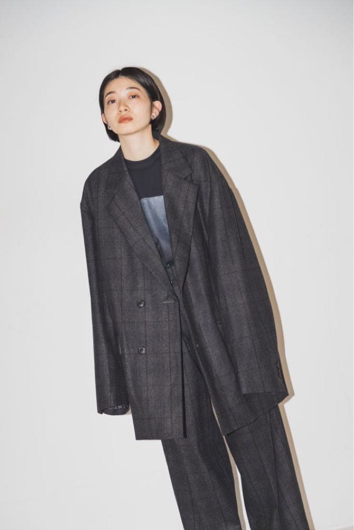 ジャケット・アウター ssstein Oversized Long Tailored Jacket