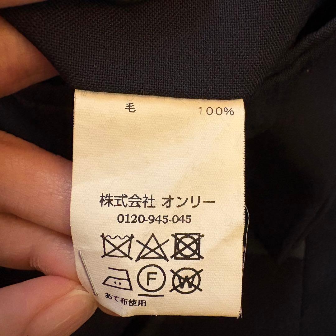 【ONLY】ビジネススーツ3ピース Lサイズ　ネイビー✨美品
