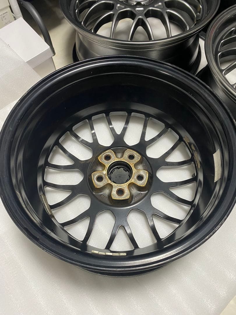 BBS ホイール 16インチ スバル ガンメタ6.5j pcd100 5H