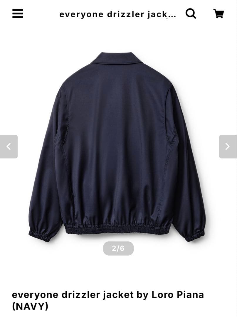 R*e様 everyone drizzler jacket by Loro Pi