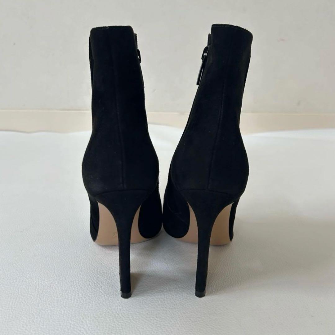 Gianvito Rossi aura 105 ショートブーツ　スウェード 黒
