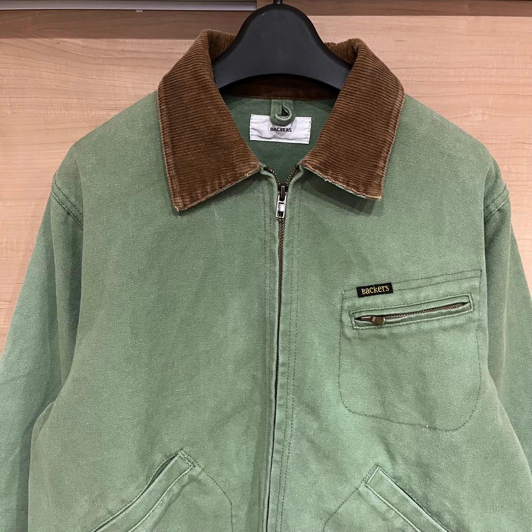 BACKERS バッカーズ ダックジャケット オリーブグリーン