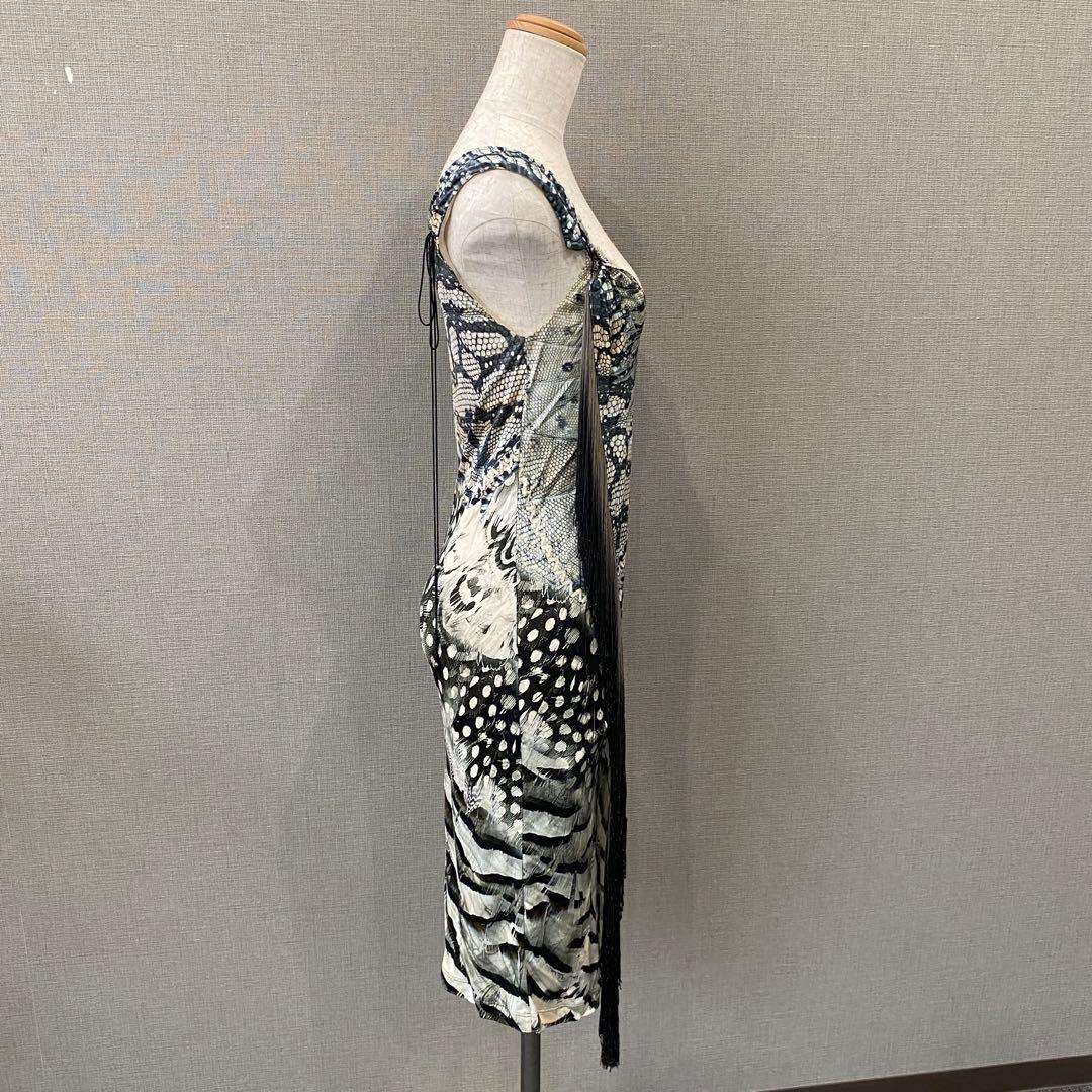 【roberto cavalli】ロベルト・カヴァリ　ノースリーブワンピース