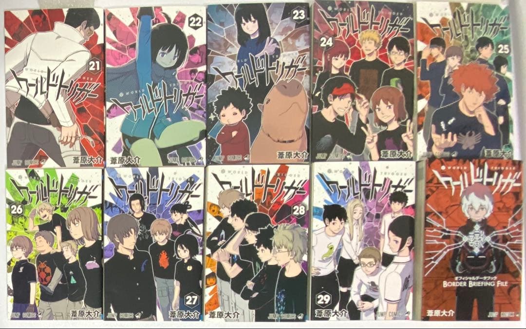 【全巻＋データブック】ワールドトリガー 1-29巻セット 状態良好 即発送