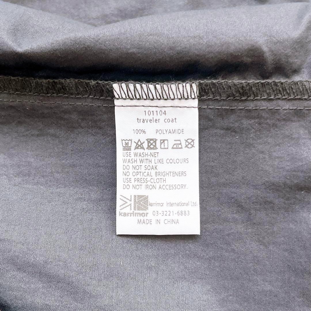 タグ付き未使用品 karrimor × TRANSIT トラベラーコート 黒 M