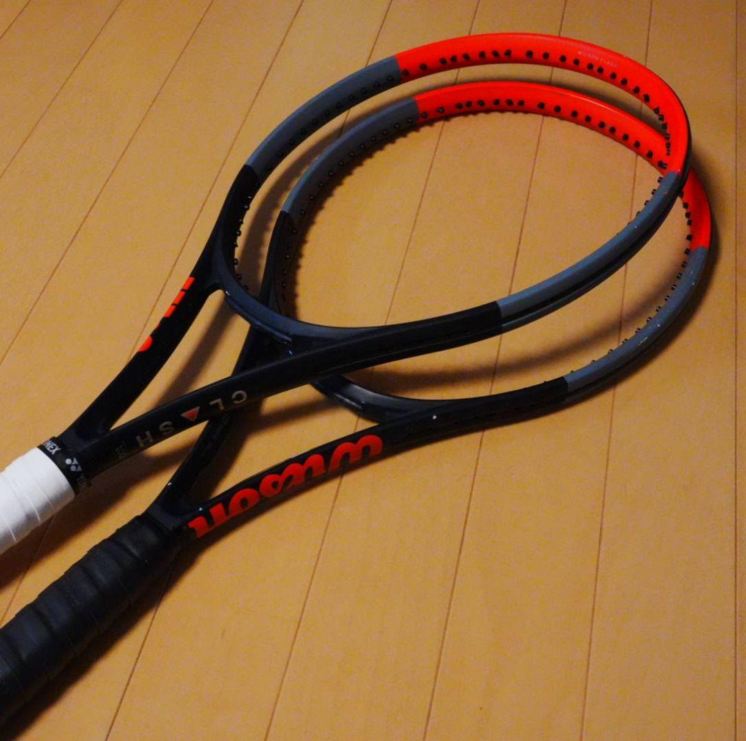 Wilson CLASH テニスラケット 2本セット グリップ２
