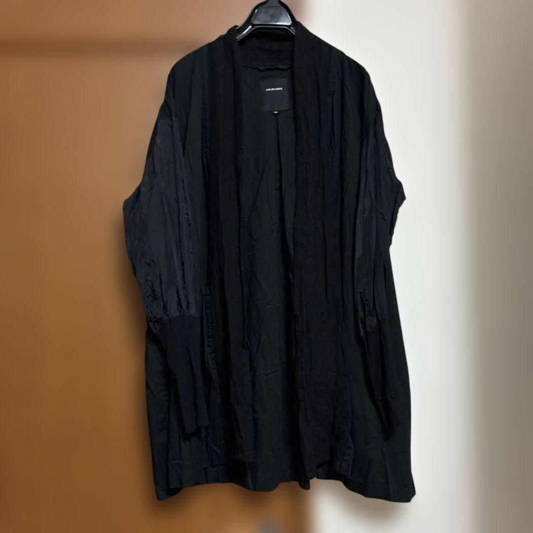 pas de calais ネイビー ロングコート 36