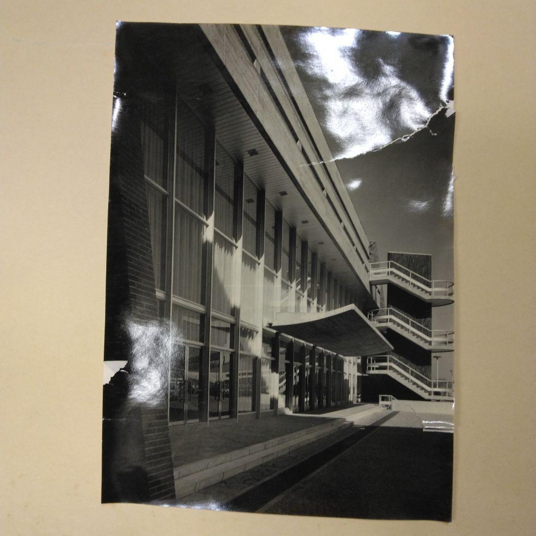 三輪晃久撮影/渋谷総合庁舎及び公開堂新築工事記録・竣功写真集(モノクロプリント)