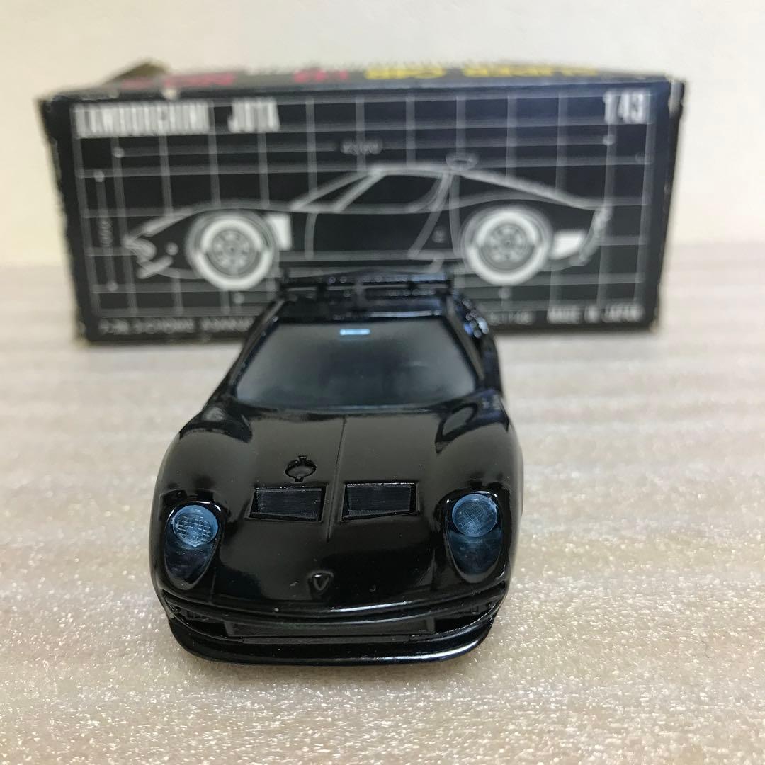 1/43 ランボルギーニ　イオタ(BLACK)日本製当時物