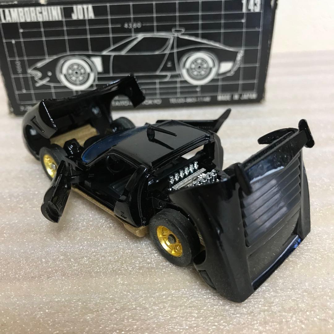 1/43 ランボルギーニ　イオタ(BLACK)日本製当時物