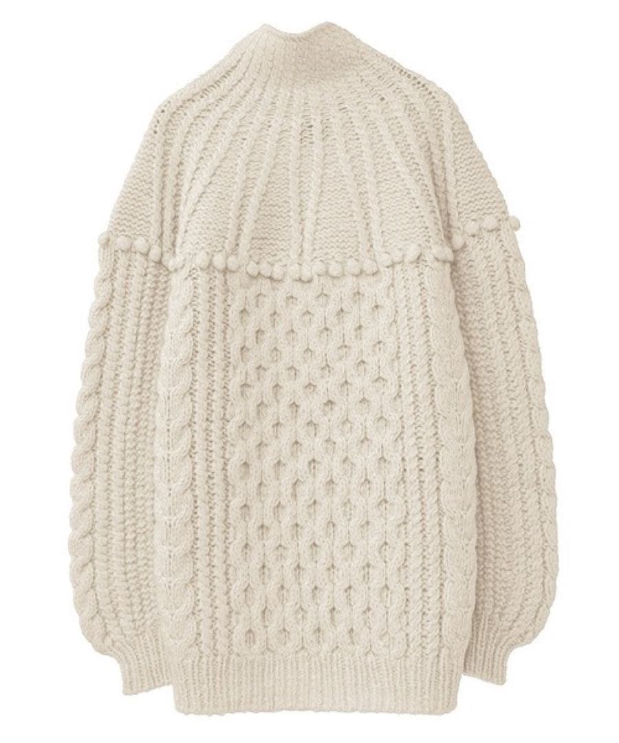週末値下げ⭐︎CLANE ARCH CABLE HAND KNIT ケーブルニット