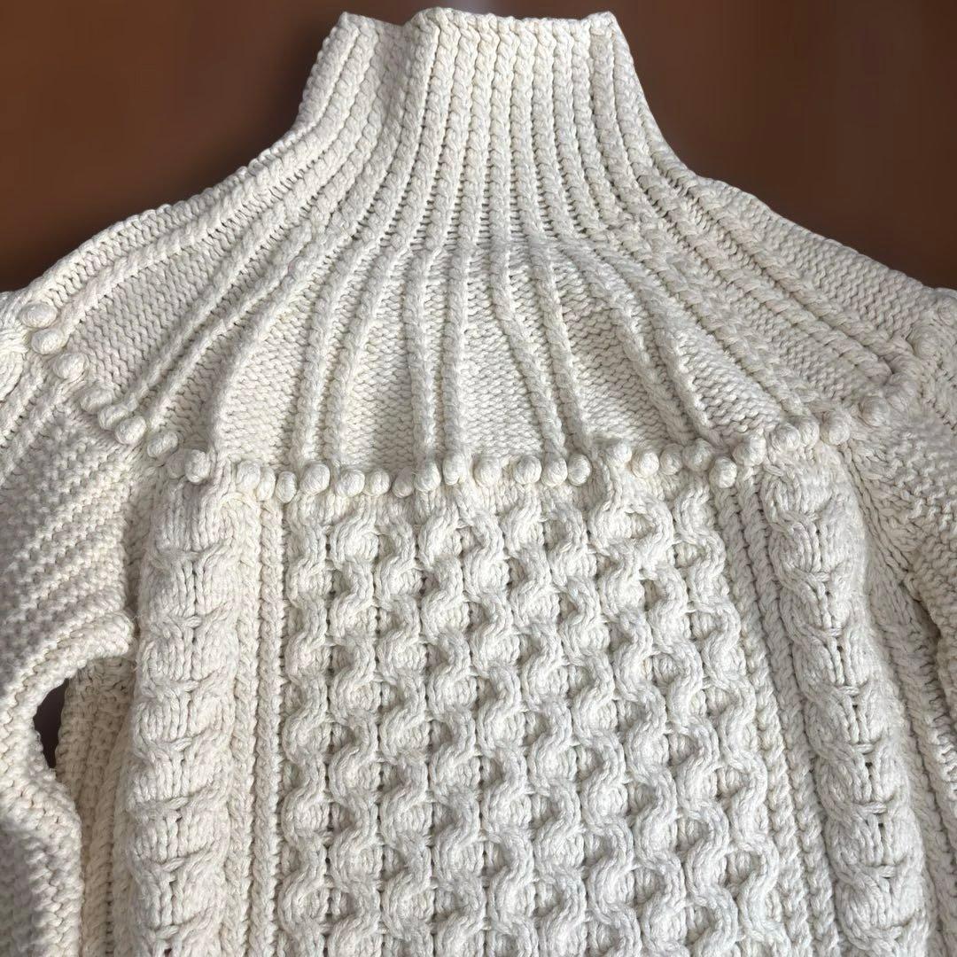 週末値下げ⭐︎CLANE ARCH CABLE HAND KNIT ケーブルニット