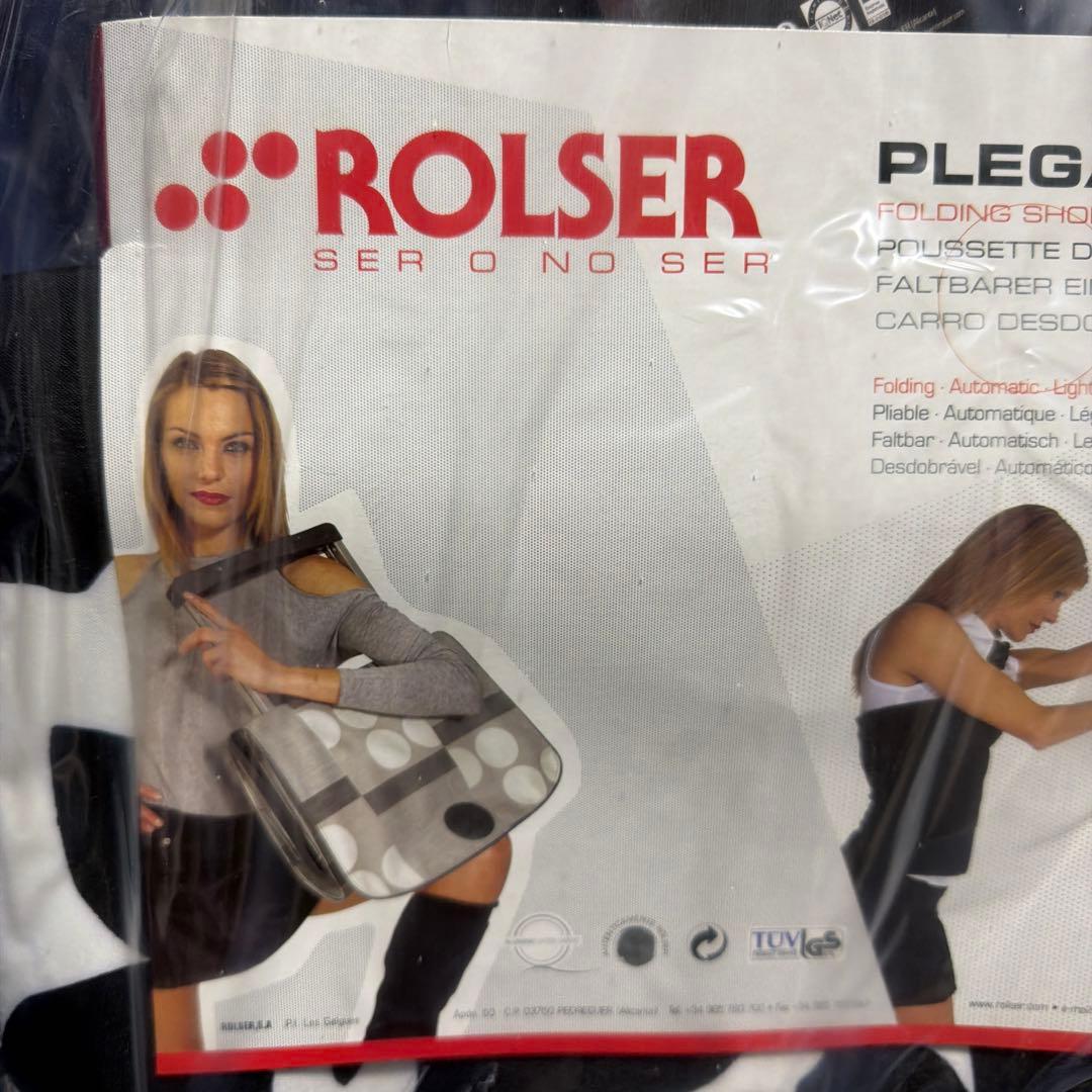 ロルサー ROLSER 折り畳みショッピングカート オルビータ フラワー 花