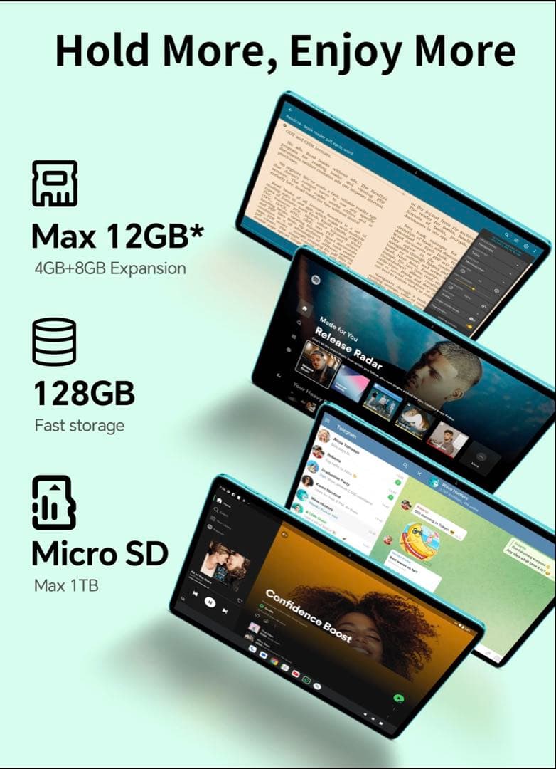 Teclast P30AI 10,1インチタブレット新品未使用 ケース付け