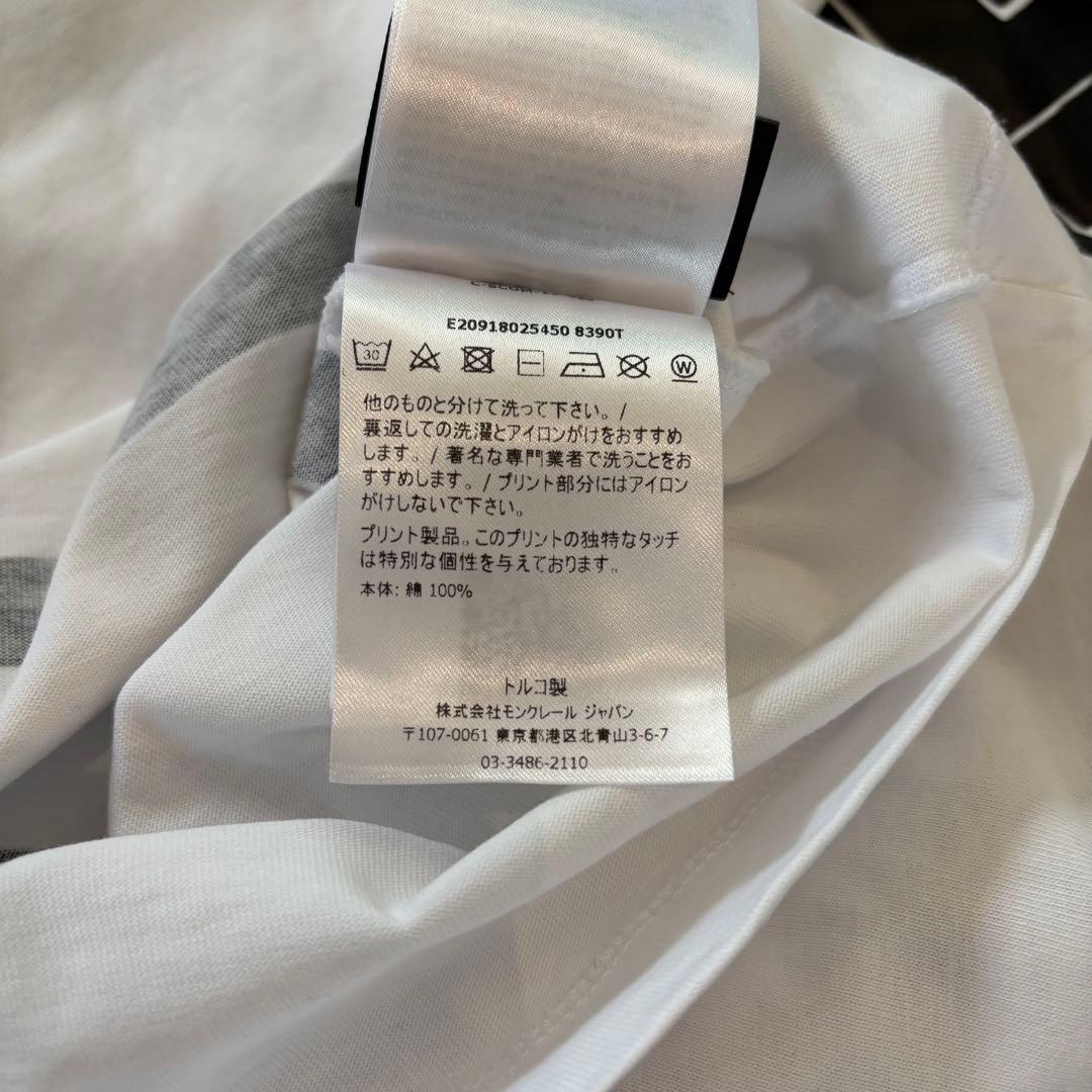 あ*り様 モンクレール　ジーニアス　メンズTシャツ　001 TG Lサイズ