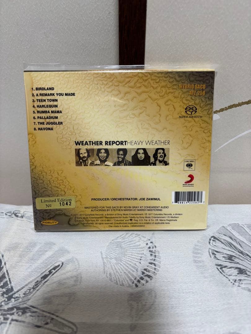 ⭐️最終 WEATHER REPORT AUDIO FIDELITY SACD