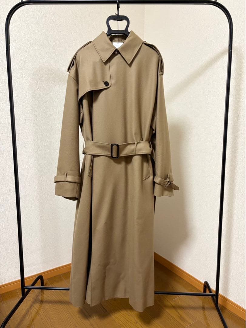 《iko様お値下げ専用》【HYKE】 FLANNEL TRENCH COAT