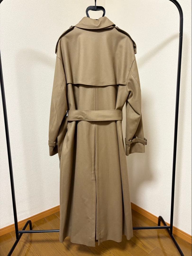 《iko様お値下げ専用》【HYKE】 FLANNEL TRENCH COAT