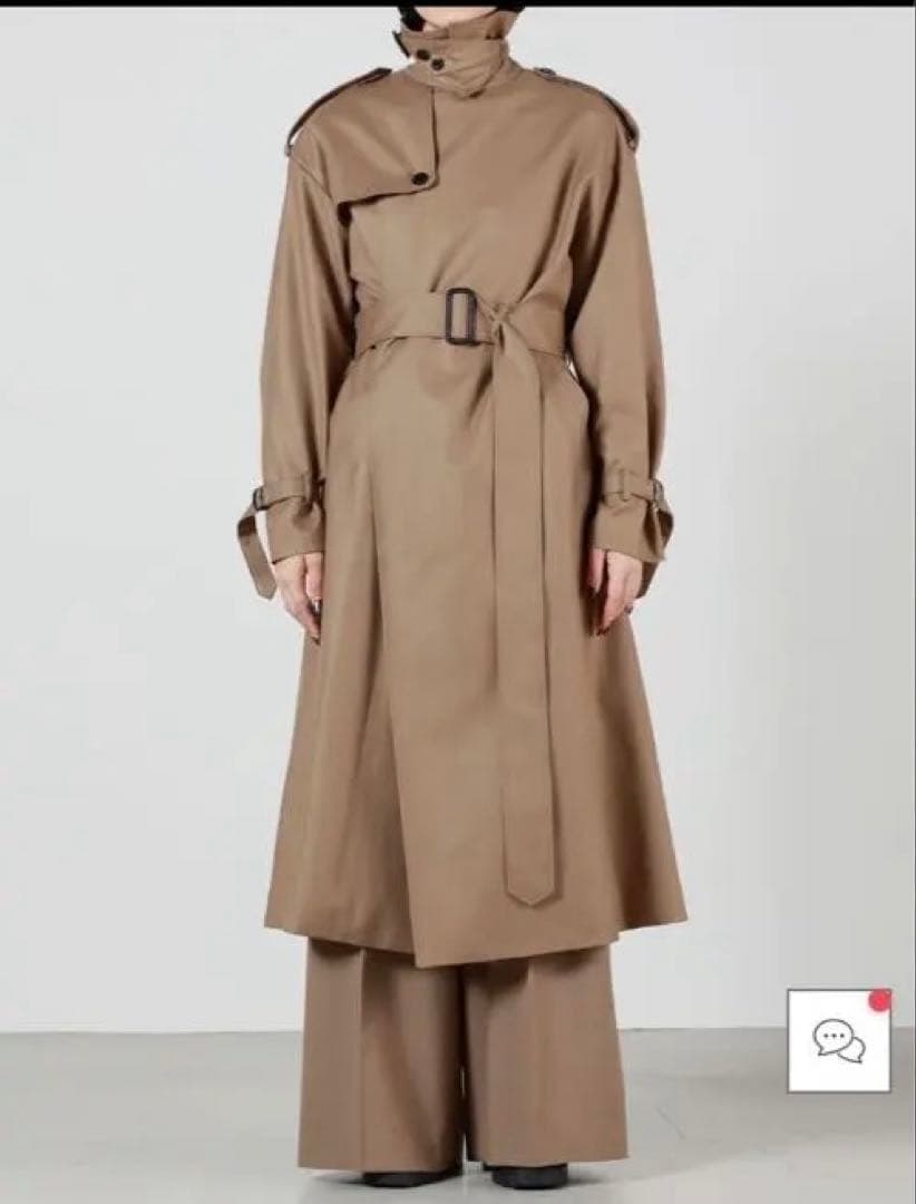 《iko様お値下げ専用》【HYKE】 FLANNEL TRENCH COAT