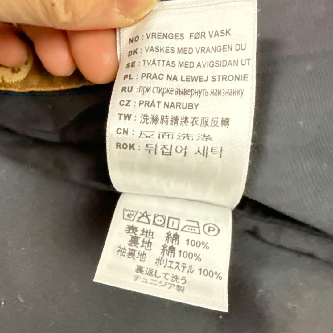 カーハート　総柄　薄手カバーオール　ゴールド金具　Lサイズ　美品