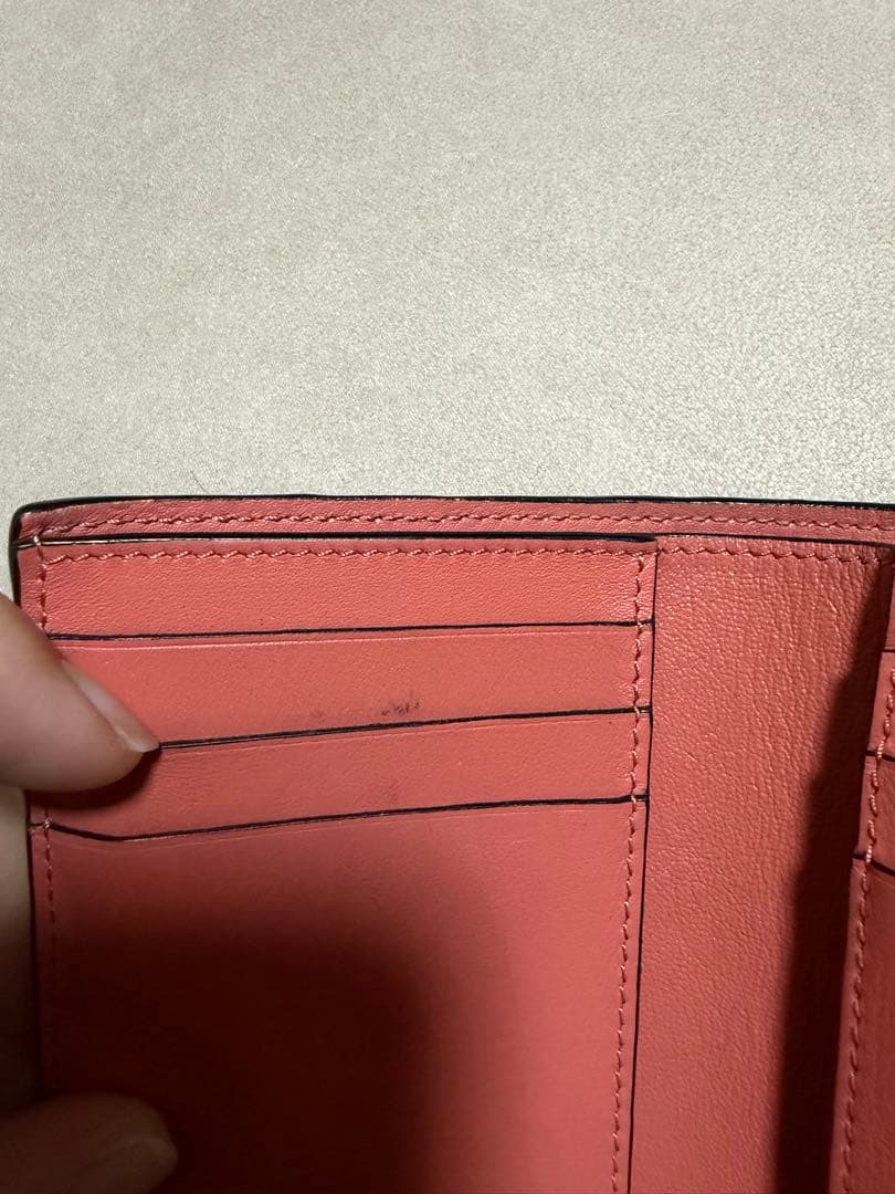 LOEWE ロエベ　スリムジップバイフォールドウォレット　アナグラム