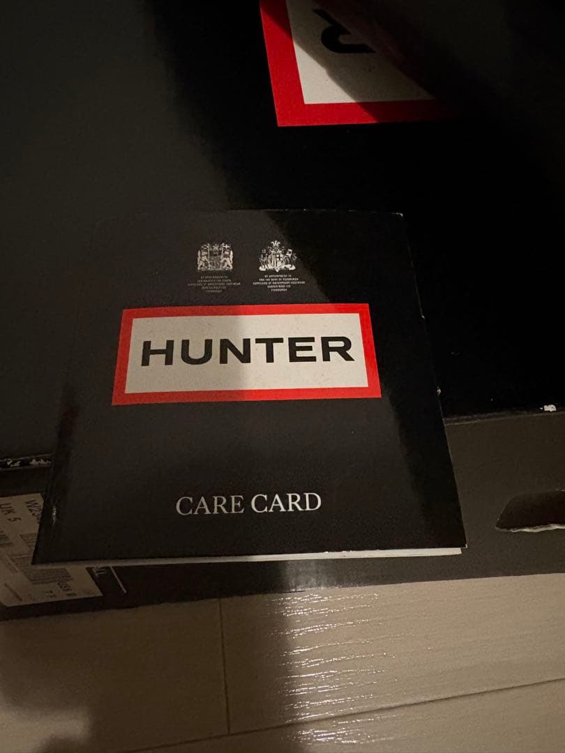 HUNTER 長靴⭐︎ブラック