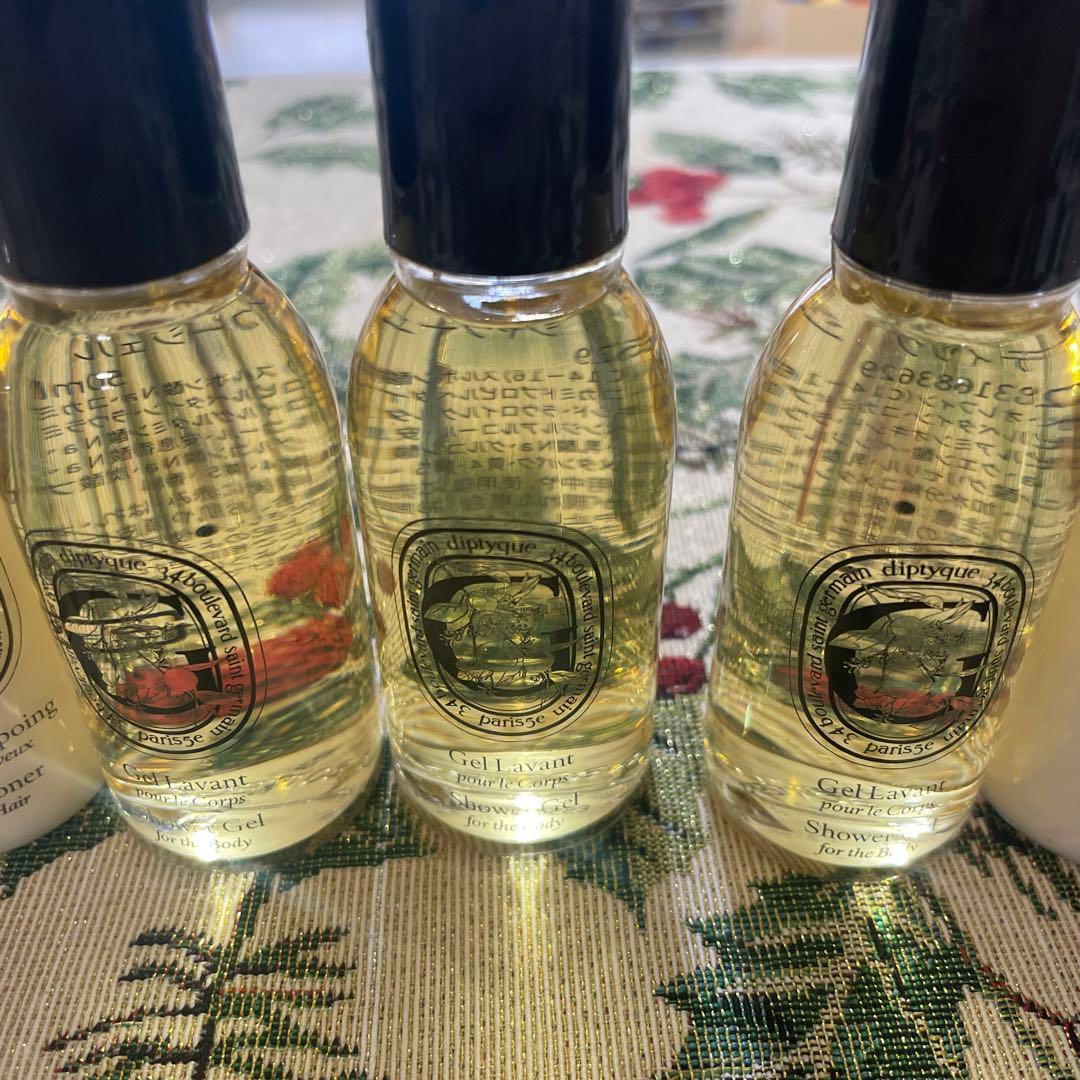 diptyque 旅行用シャンプー、ボディーケアセット⭐︎