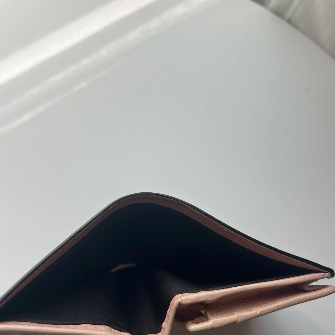 196 美品 GUCCI グッチ マーモント 2つ折り財布