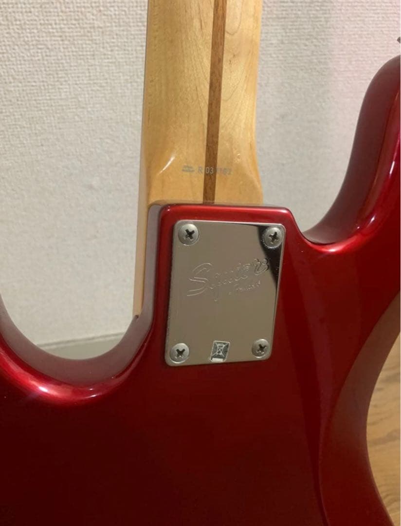 Squier ベースギター(セミハードケース付き) Fender ネック