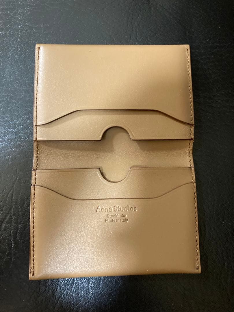 Acne Studios ブラウン カードケース
