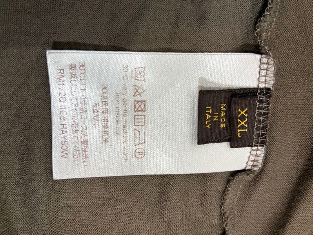 Louis Vuitton ルイヴィトン カーキ Tシャツ XXLサイズ