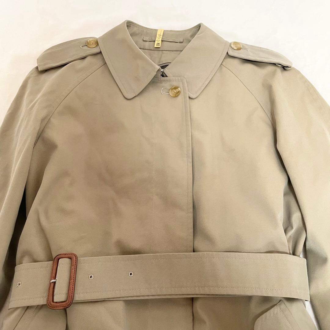 BURBERRY 旧ロゴ ロングトレンチコート M