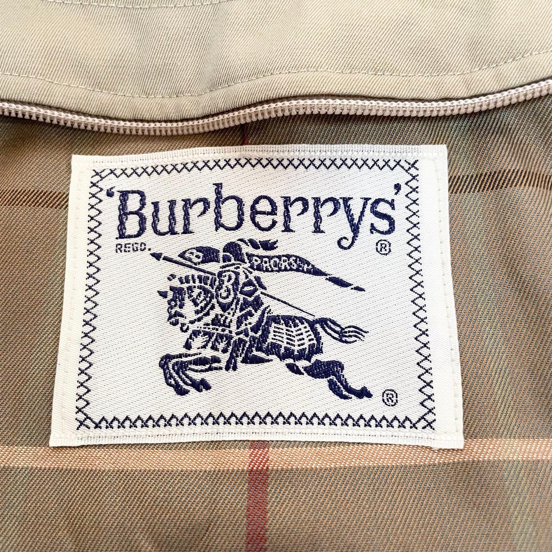BURBERRY 旧ロゴ ロングトレンチコート M
