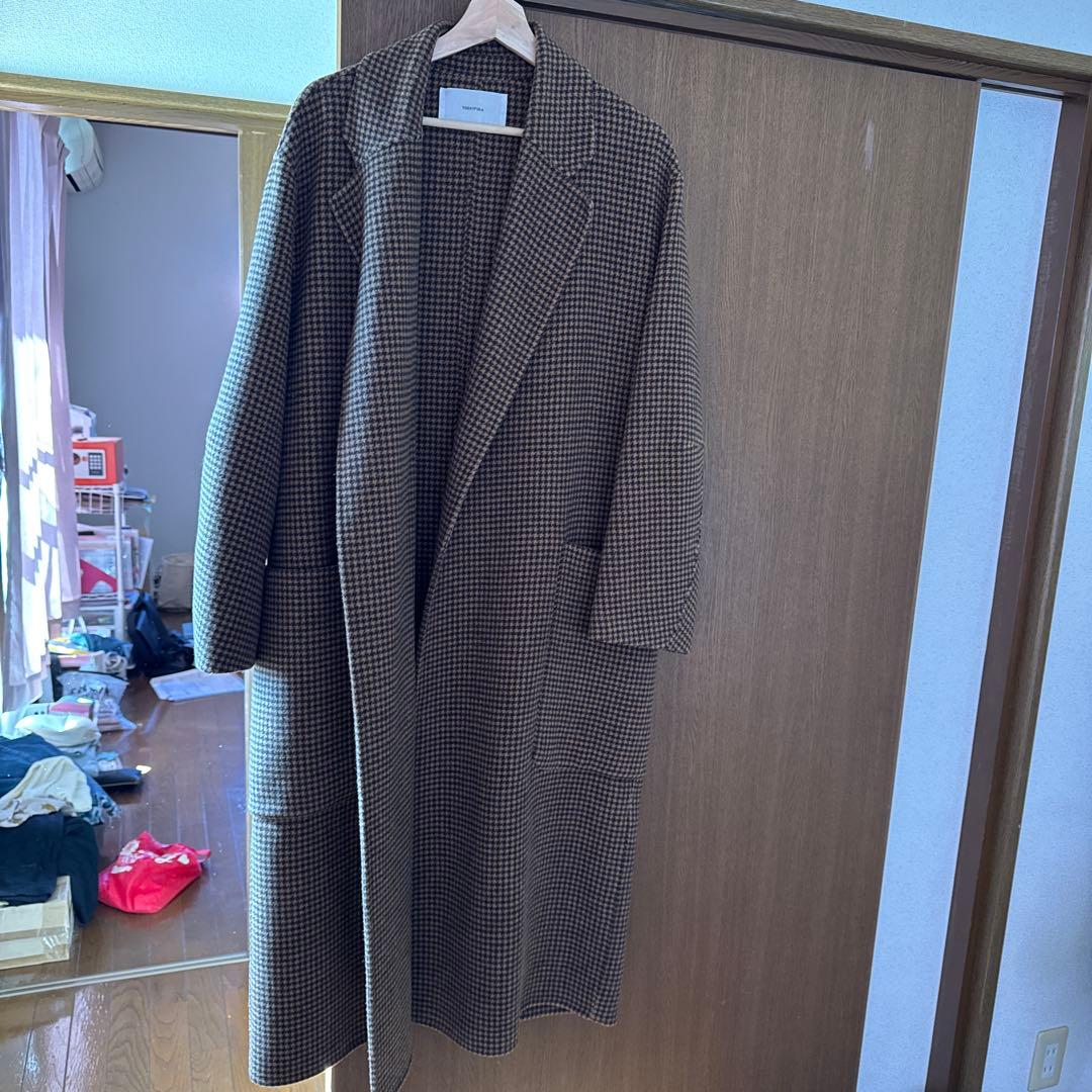 todayfulオーバーチェックコート36