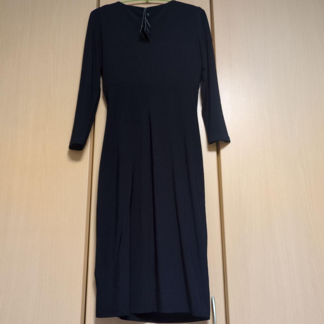 RALPH LAUREN ネイビー ラップドレス サイズ４