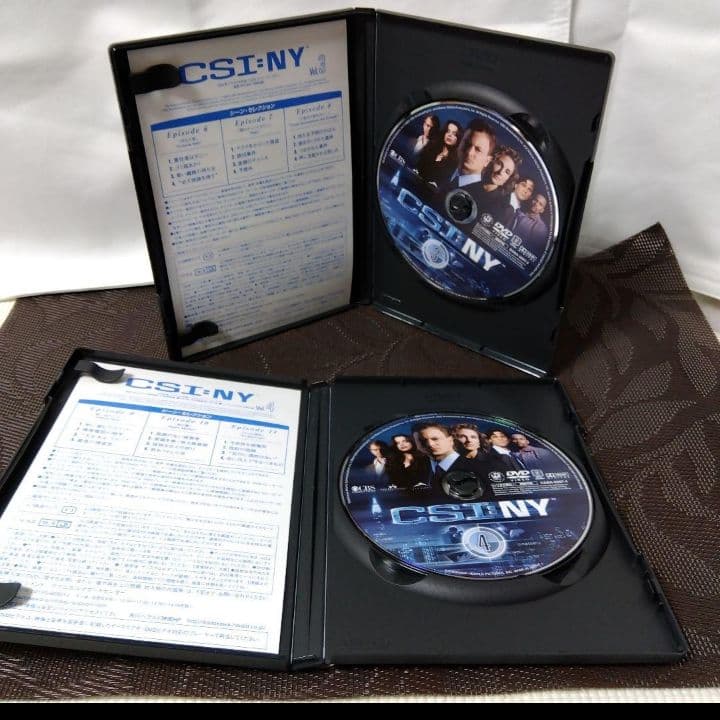 DVD「CSI : NY　コンプリート　DVD-BOX 1〈4枚組〉」