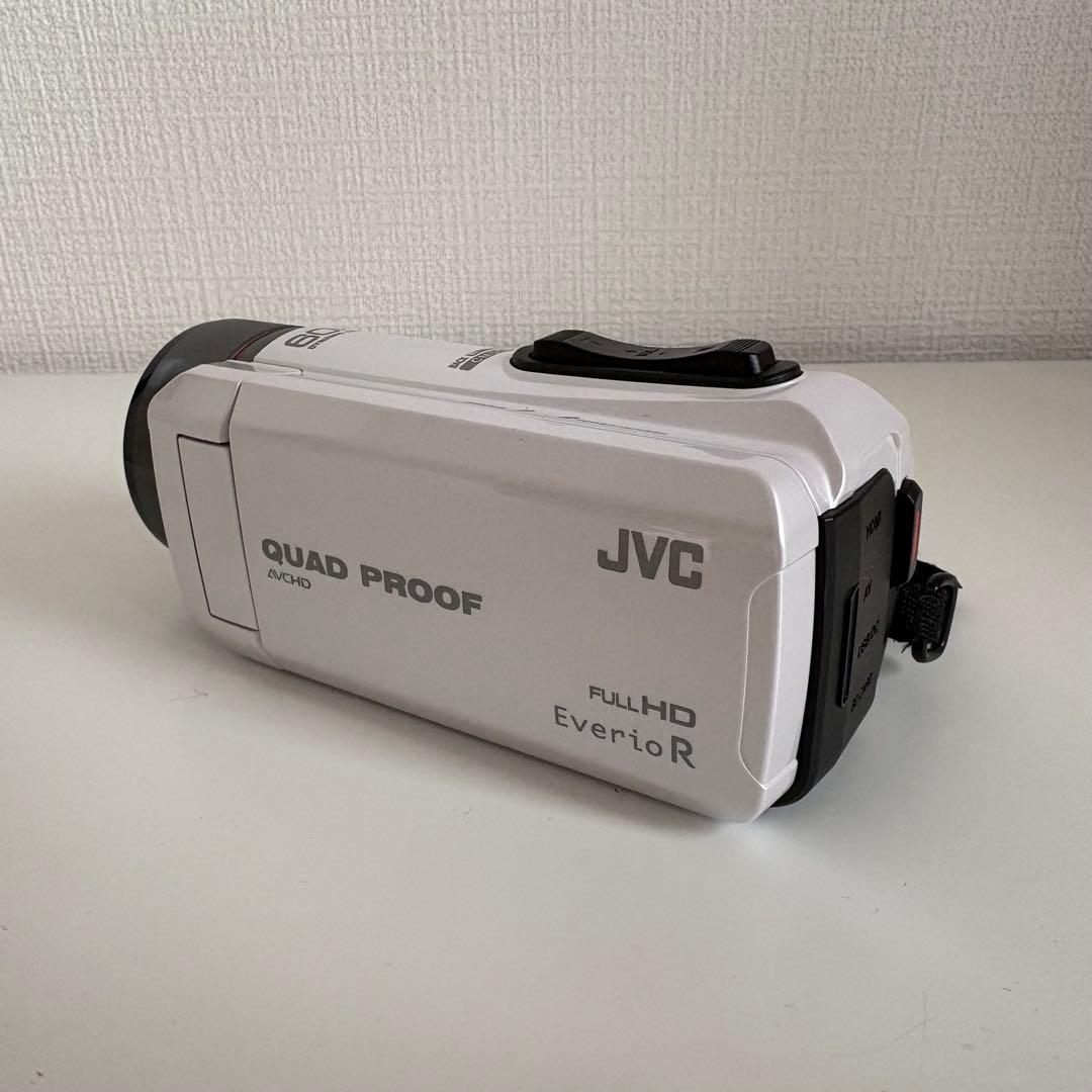 JVC ケンウッド　Everio GZ-R400 ホワイト エブリオR 本体のみ