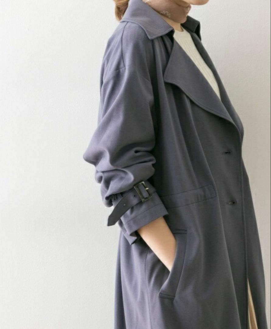 新品タグ付☆ URBAN RESEARCH ウエストドロストトレンチコート