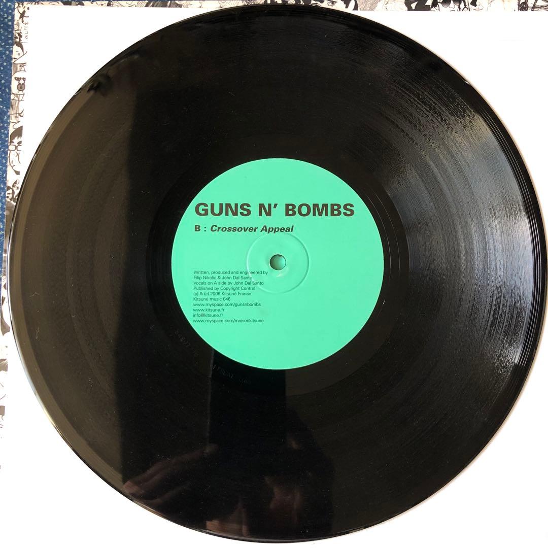 ［珍盤］Guns N' Bombs10インチレコード　エレクトロ　ダンス　ポップ