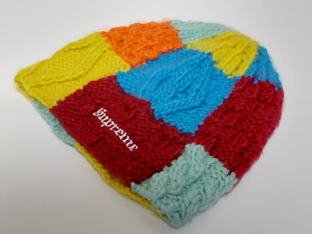 【極美品】 Supreme　Block　Knit　Beanie　\"マルチカラー\"