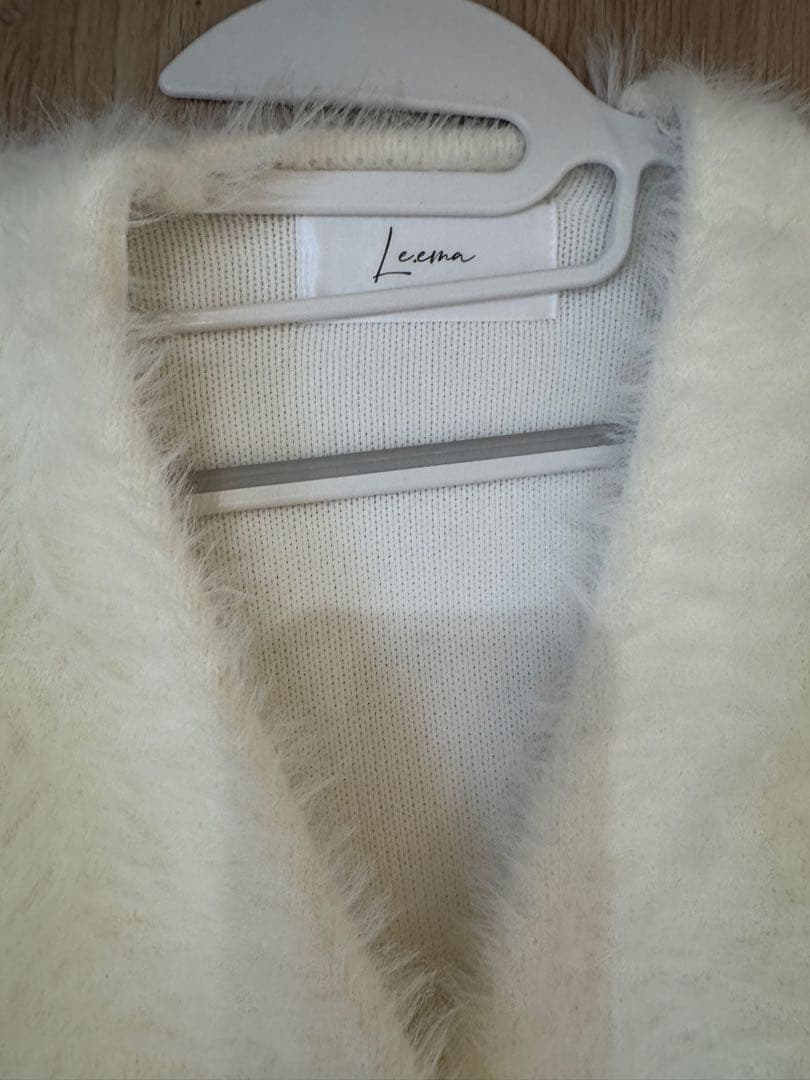 leema mohair touch cardigan カーディガン