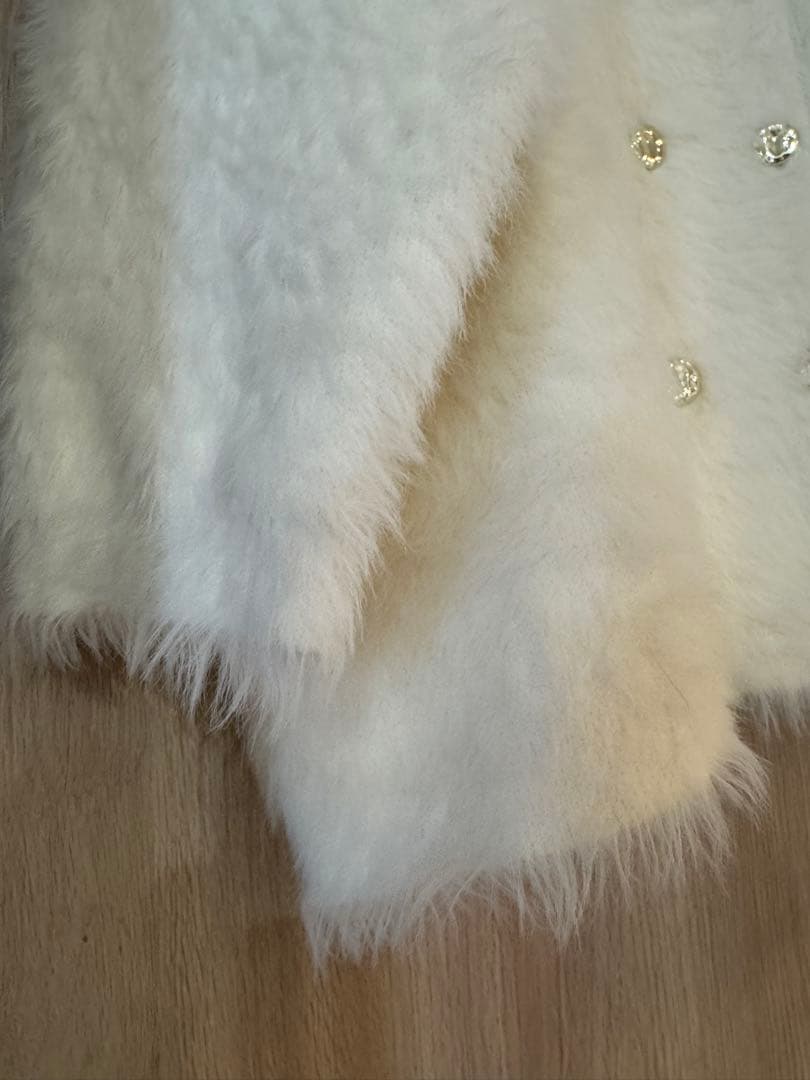 leema mohair touch cardigan カーディガン