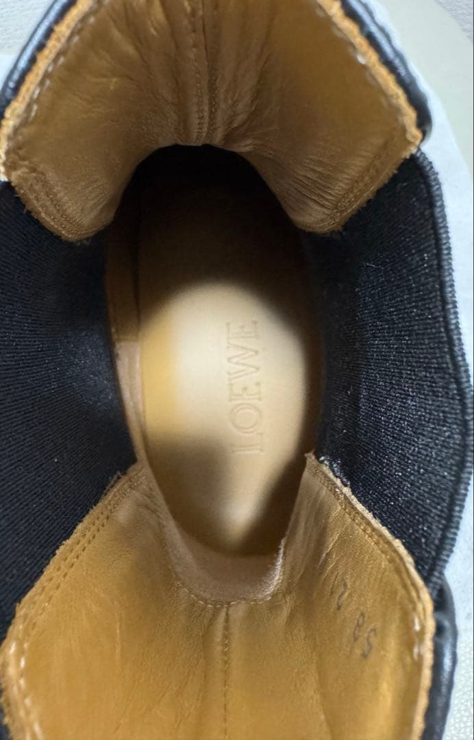 LOEWE ブラック チェルシーブーツ