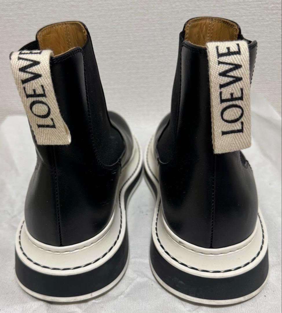 LOEWE ブラック チェルシーブーツ